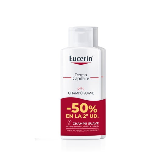 Eucerin Champú Suave pH5 2x250 ml