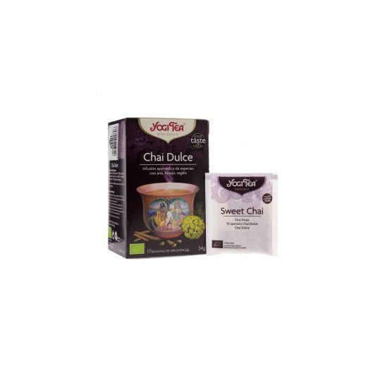 Yogi Thé chai dulce 17 bolsas bolsas