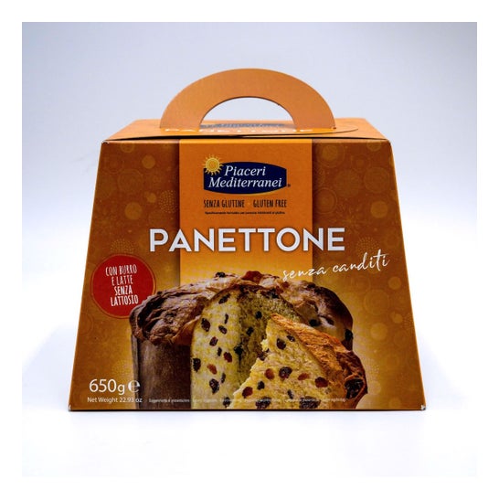 Piaceri Mediterranei Panettone Sans Fruits Confits 650g