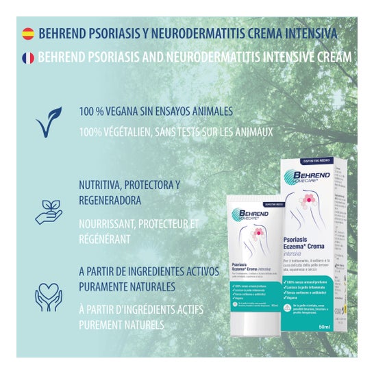 Behrend Eczéma & Psoriasis Crème Intense 50ml