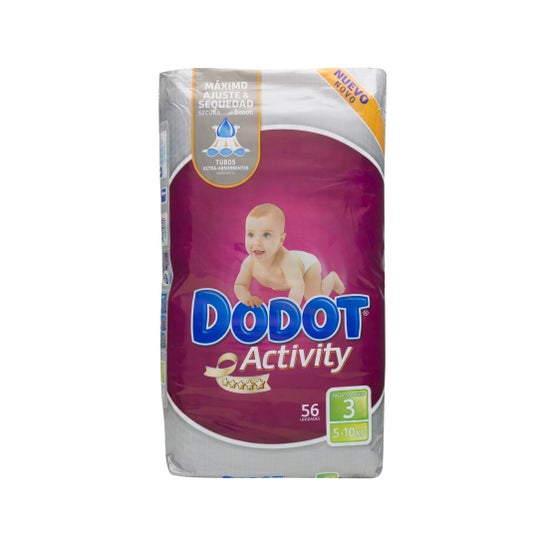 Dodot Activity Couche pour bébé T-3 56uds