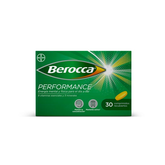 Berocca Performance Vitamines et Rendement 30 Comprimés