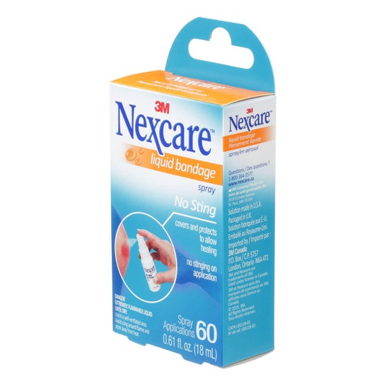 Nexcare Liquid Bandage Spray No Sting 18ml