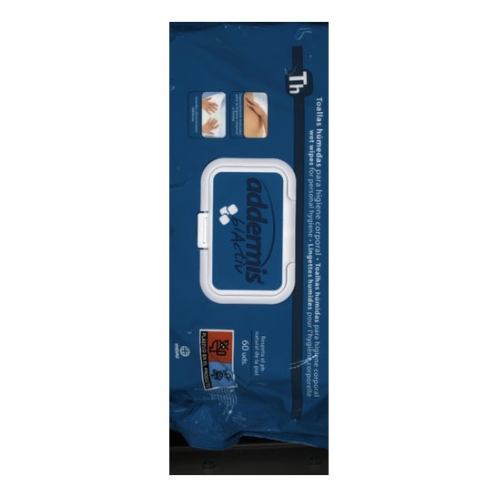 Addermis biActiv Lingettes 60 unités