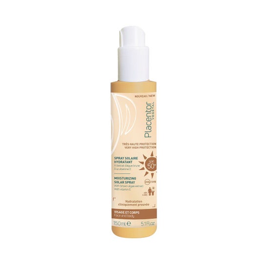 Placentor Vegetal Spray Solaire Hydratant Spf50+ 150ml