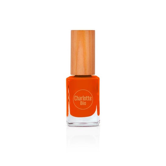 Charlotte Bio Vernis à Ongles Biosourcé Orange Rust 10ml