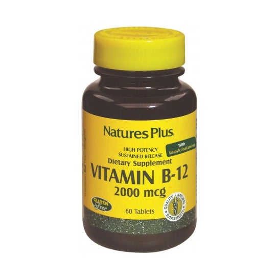 Nature's Plus Vitamin B12 2000mcg 60comp