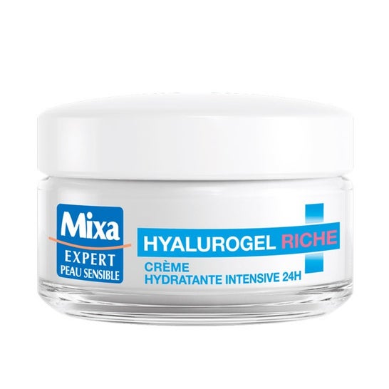 Mixa Hyalurogel Rico 24H Crema Hidratante 50ml