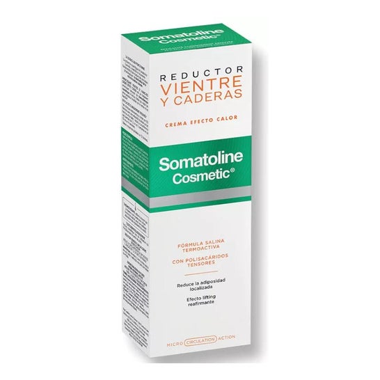 Somatoline Cosmetic Reductor Vientre y Caderas Crema Efecto Calor 250ml