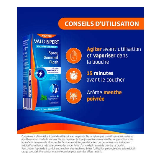 Valdispert Sommeil Flash Spray 20ml