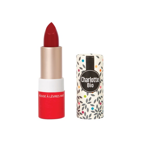 Charlotte Bio Rouge à Lèvres Mate Passion Red 3.5 g