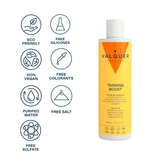 Valquer Crema Hidratante Aceleradora del Bronceado 300ml