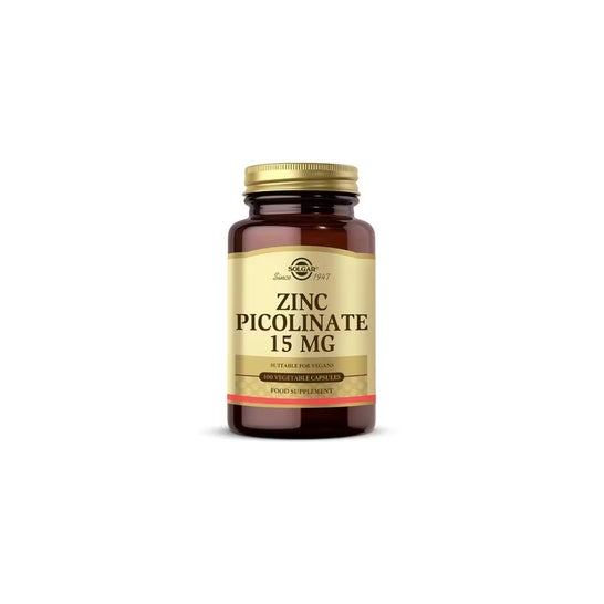 Solgar Zinc Picolinate 15Mg 100caps