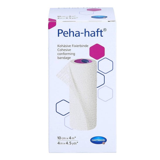 Hartmann Bande Cohesive Peha-Haft Latex Free 10cmx4m