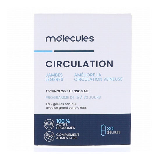 Prescription Nature Molecules Circulation 30 Gélules