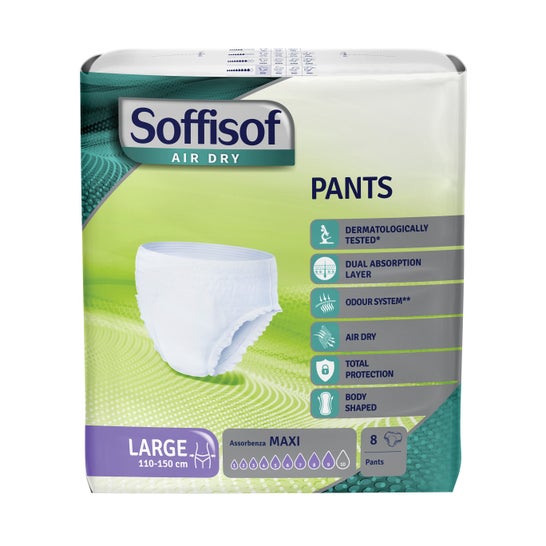Soffisof Air Dry Pants Maxi L 110-150cm 8uts