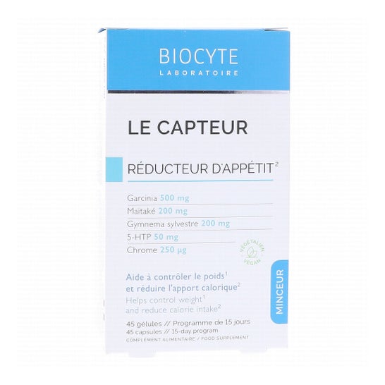 Biocyte Le Capteur Réducteur d'Appétit 45caps