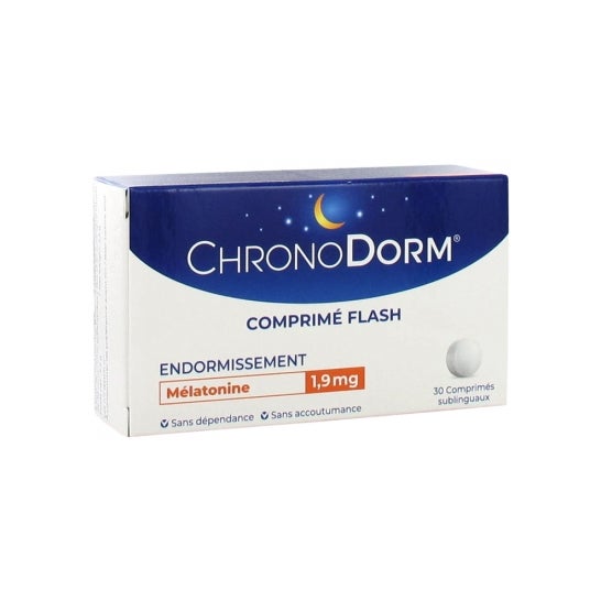 Chronodorm Mlatonine 1,9Mg 30 Comprims