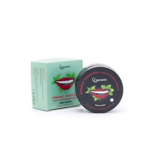 Atelier Du Sourire Poudre De Charbon Naturelle Blanchissante Saveur Menthe