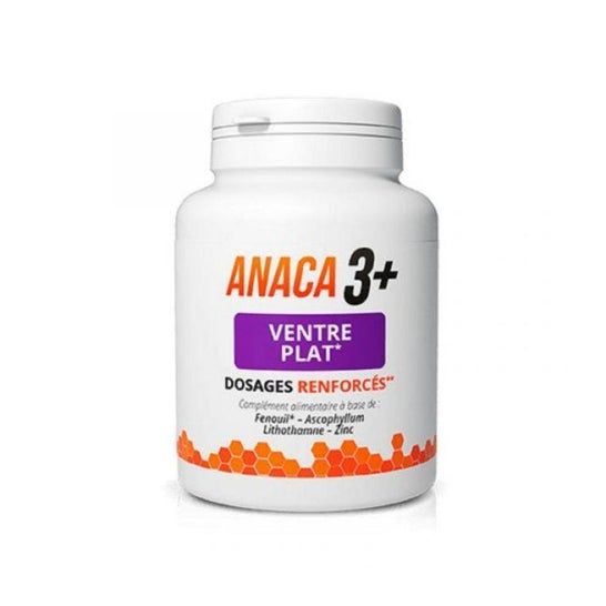 Anaca 3+ Ventre Plat Dosages Renforcés 120 Gélules 58,7g