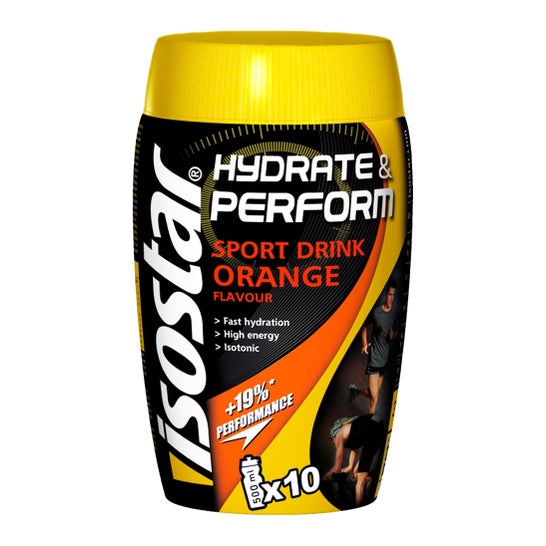 Isostar Hydrate&Performe saveur orange 400g
