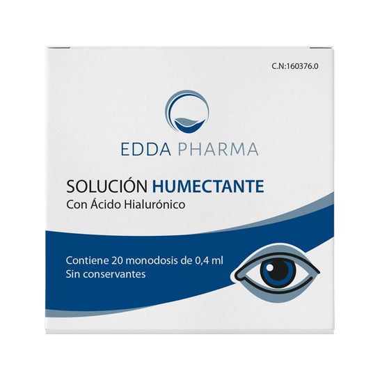 Edda Pharma Solution Hydratante 0,4x20unidoses