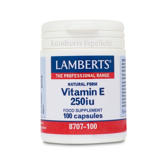 Lamberts Vitamina E 250ui 100cáps Vitamina E 250ui 100cáps