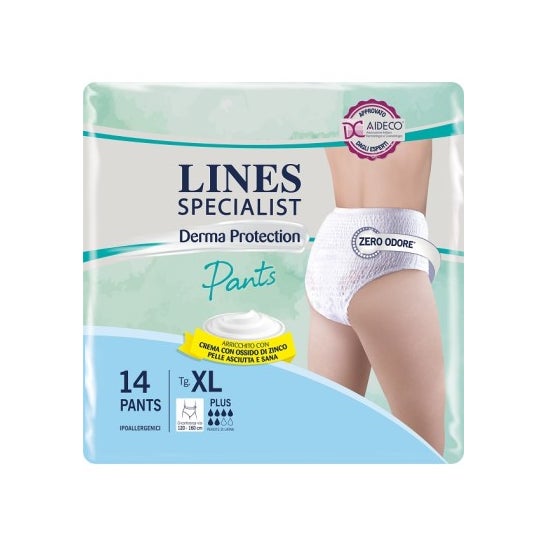 Lines Specialist Derma Protection Pants Plus TXL 14uts