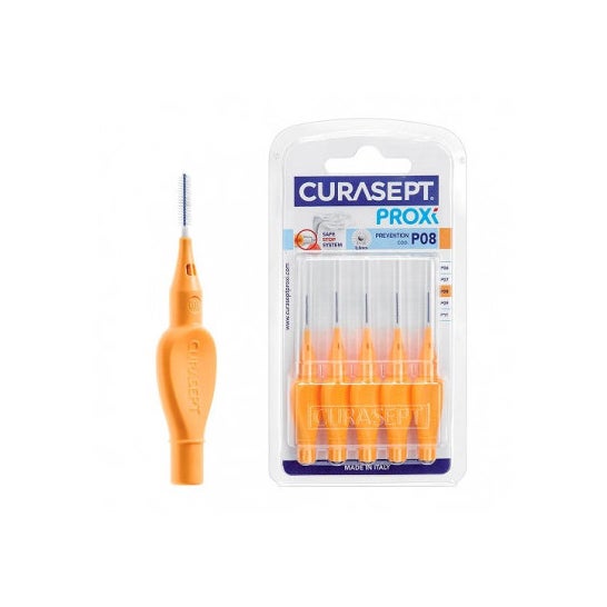 Curasept Proxi P08 Pinceau Interdentaire Orange 6uts