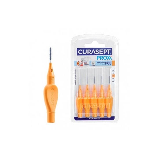 Curasept Proxi P08 Pinceau Interdentaire Orange 6uts