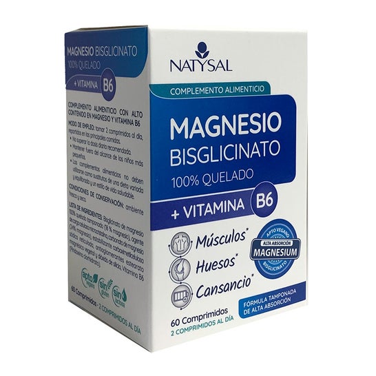 Natysal Magnésium + B6 700 mg 60 comprimés
