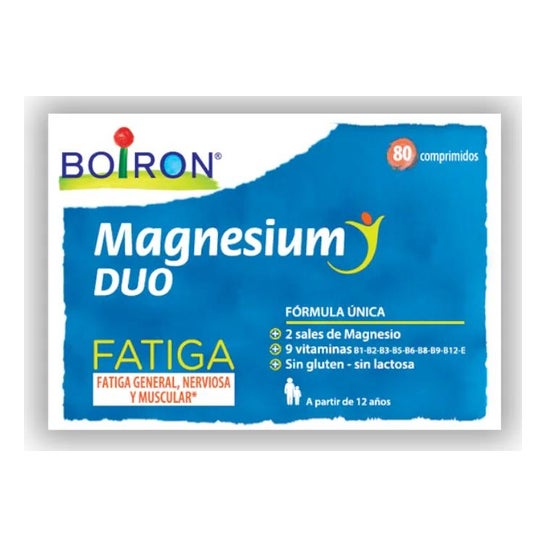 Boiron Magnesium Duo 80 Comprimés Boiron Magnesium Duo 80 Comprimés