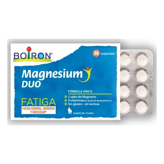 Boiron Magnesium Duo 80 Comprimés Boiron Magnesium Duo 80 Comprimés