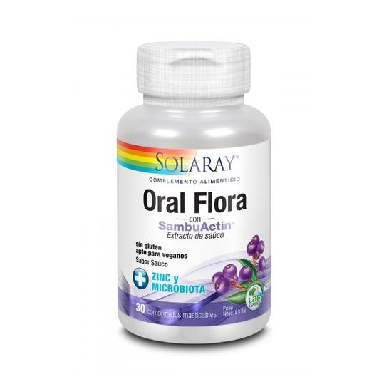 Solaray Sambuactim Oral Flora 30comp