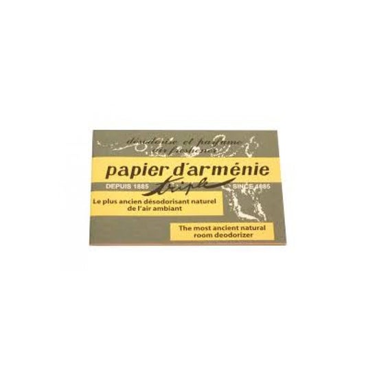 Pharm Up Papier D'Arménie Carnet Triple Douze Lamelles 12 Feuilles