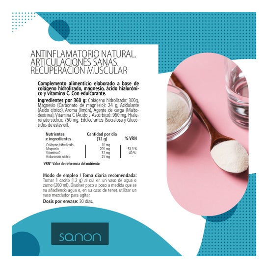 Collagène hydrolysé en poudre Sanon 360 g