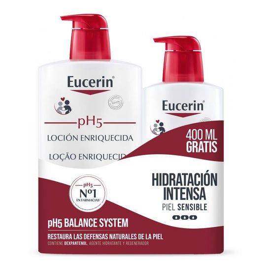 Eucerin Lotion Enrichie Pack 1L + 400ml