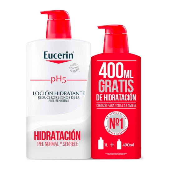 Eucerin Lotion Enrichie Pack 1L + 400ml