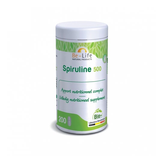 Be-Life Spiruline 500 Bio 200 tablettes
