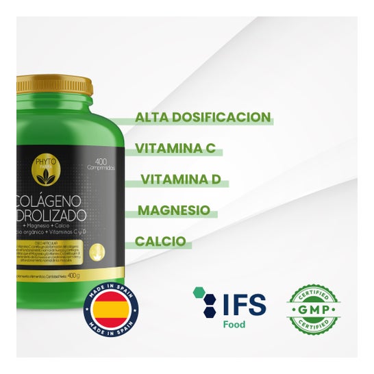 Phytofarma Collagène Hydrolysé 400 comprimés
