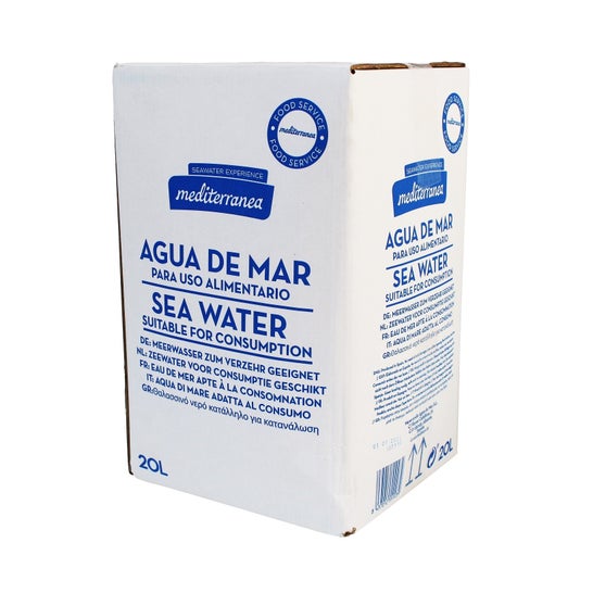 Mediterranea Agua de Mar Alimentaria 20L