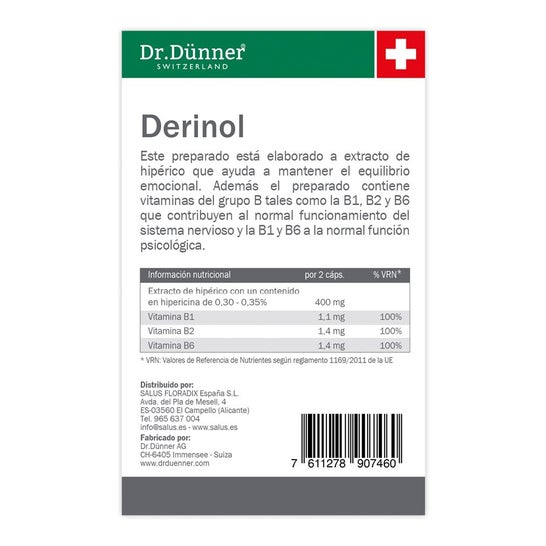 Dr. Dünner Derinol 40caps Dr. Dünner Derinol 40caps