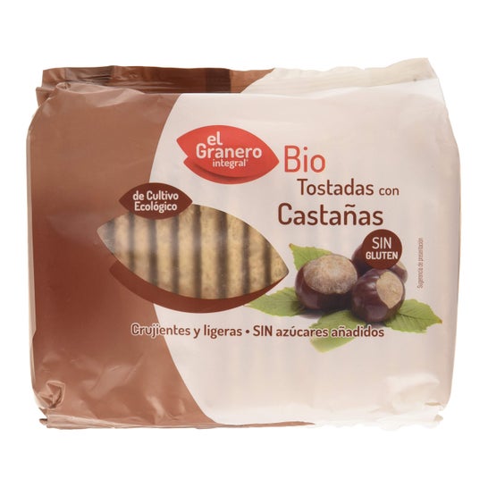 Granero Integral Bio Toast aux châtaignes Bio 90g