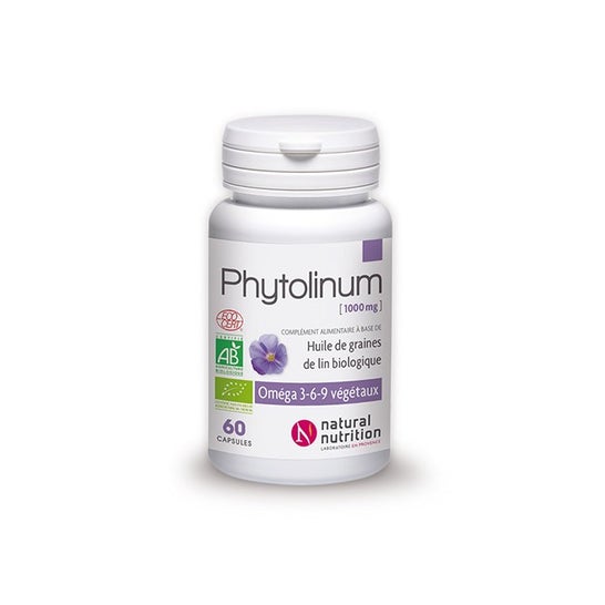 Natural Nutrition Phytolinum Bio 60 Gélules