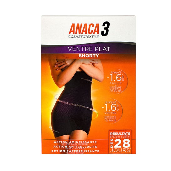 Anaca3 Cosmétotextile Ventre Plat Shorty L/XL