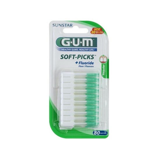 GUM® Soft-Picks® 632 M80 régulier 80uds