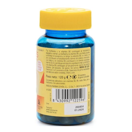 Leotron Gummies à Mâcher Saveur Citron 60uts Leotron Gummies à Mâcher Saveur Citron 60uts