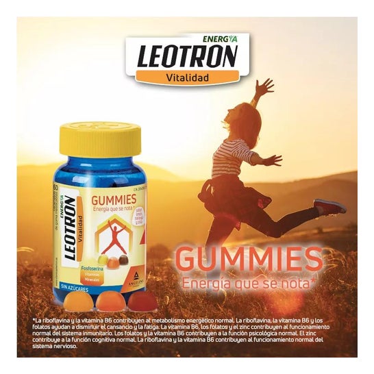 Leotron Gummies à Mâcher Saveur Citron 60uts Leotron Gummies à Mâcher Saveur Citron 60uts