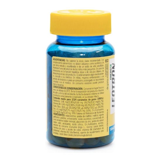 Leotron Gummies à Mâcher Saveur Citron 60uts Leotron Gummies à Mâcher Saveur Citron 60uts