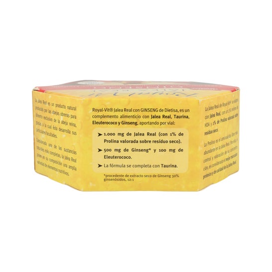 Royal Vit Gelée Royale Ginseng 20 Ampoules